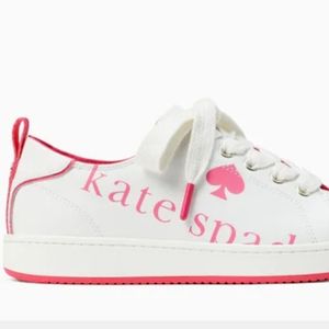 Kate Spade Optic White/Peppercorn Sneakers
